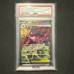 2026 POKEMON ASCENDED HEROES SPECIAL ILLUSTRATION RARE MEGA GENGAR EX PSA 10 - Image 1