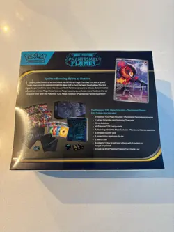 Pokemon TCG Mega Evolution Phantasmal Flames Elite Trainer Box Factory Sealed - Image 3