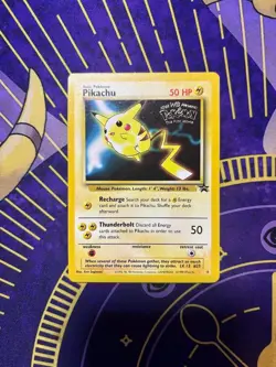 Pokemon TGC Pikachu (Movie Promo) 04 Wotc Promo Regular LP+ - Image 1