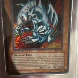 Yu-Gi-Oh! Blue-Eyes Toon Dragon Magic Ruler 1st Ed MRL-000 PSA 4 2002 - Image 3
