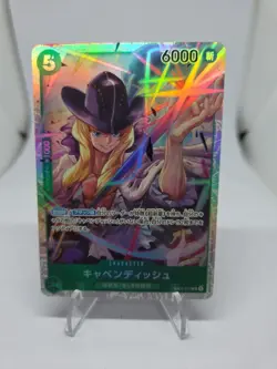 One Piece TCG Cavendish EB01-012 Super Rare SR Japanese - Image 1