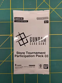 Gundam Card Game - Store Tournament Participation Pack 03 SEALED - Image 1