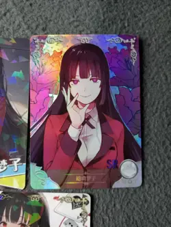 Yumeko Jabami Kakegurui 3 cards goddess story waifu anime card NEW - Image 3