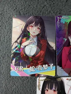 Yumeko Jabami Kakegurui 3 cards goddess story waifu anime card NEW - Image 4