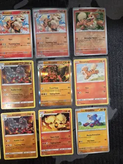 Growlithe, Arcanine Pokemon Card Lot Of 21 - Image 4