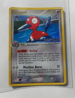Pokemon Porygon2 TCG Reverse Holo Rare Card 25/113 EX Delta Species. Pristine - Image 1