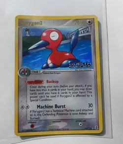 Pokemon Porygon2 TCG Reverse Holo Rare Card 25/113 EX Delta Species. Pristine - Image 2