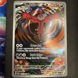 Yveltal 205/182 Paradox Rift Illustration Rare Pokemon TCG Card NM - Image 1