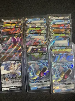 Random Pokemon Ultra Rare Card Lot - V’s, Ex, FA Trainers, IR, Gold, Vmax (15) - Image 3