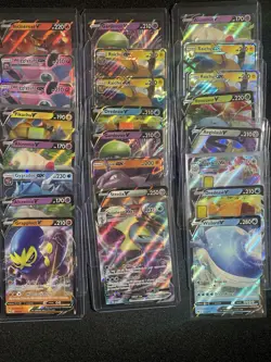 Random Pokemon Ultra Rare Card Lot - V’s, Ex, FA Trainers, IR, Gold, Vmax (15) - Image 4