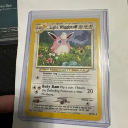 LIGHT WIGGLYTUFF - 54/105 - Neo Destiny - Pokemon Card - LP - Image 1