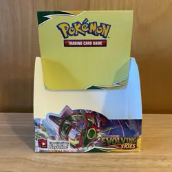 EMPTY - Pokemon TCG Sword & Shield Evolving Skies Booster Box. No cards/packs - Image 1