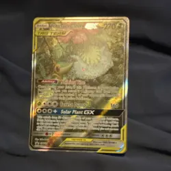 Pokemon Venusaur & Snivy GX TAG TEAM SM229 Promo Holo Card SM Set English - Image 1