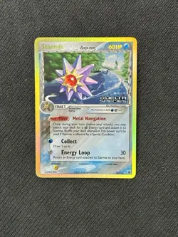 NM Starmie 15/113 Delta Species Reverse Holo Rare Pokemon Card - Image 1