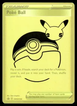Pokemon Cards Poke Ball SWSH146 Sword & Shield Promo Holo Promo - Image 1