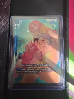 [ENGLISH] Gundam TCG Card Game A Healthy Curiosity - GD03 - 101 R+ Alt Art Foil - Image 1