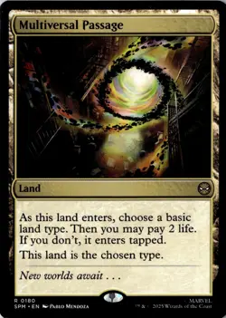 Multiversal Passage Marvel's Spider-Man Regular NM R 0180 - Image 1