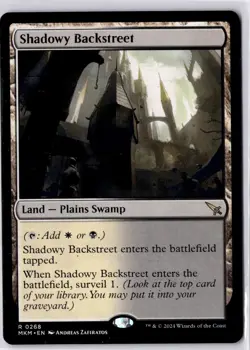 Shadowy Backstreet Murders at Karlov Manor Regular NM R 0268 - Image 1