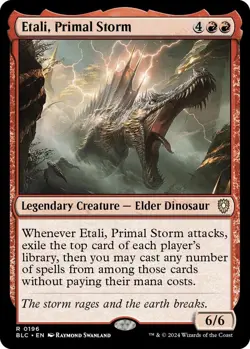 Etali, Primal Storm R Commander: Bloomburrow 196 NM - Image 1