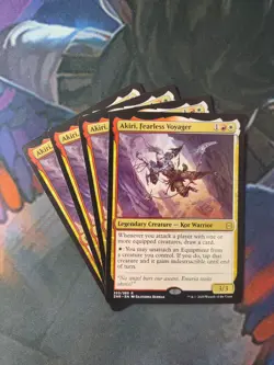 Akiri, Fearless Voyager x 4 | Zendikar Rising | % Off 2+* | NM | MTG - Image 1