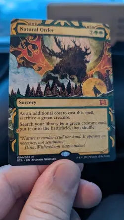 1x Natural Order NM - Strixhaven Mystical Archive Magic MTG x1 - Image 1