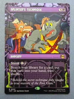 Splinter's Technique (Showcase) - NM - Teenage Mutant Ninja Turtles TMNT #233 - Image 1