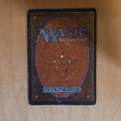 Wizards Badlands Land Revised Edition Rare Regular Rob Alexander MTG - Image 2