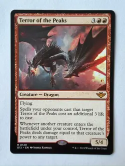 Terror of the Peaks - Outlaws of Thunder Junction (MTG) - M0149 - Image 1
