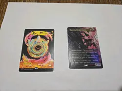 Mtg Encyclopedia Secret Lair, Foil Xantcha, Sleeper Agent,and Non-Foil Sol Ring - Image 1
