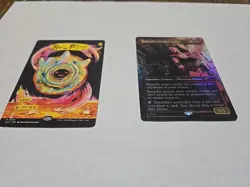 Mtg Encyclopedia Secret Lair, Foil Xantcha, Sleeper Agent,and Non-Foil Sol Ring - Image 2