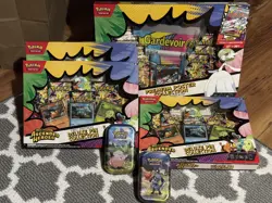 Pokemon Ascended Heroes Poster Collection 2 Mini Tins 3 Pin Boxes IN HAND NEW - Image 1