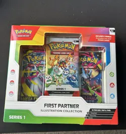 Pokemon TCG: First Partner Illustration Collection Series 1 Brand New Sealed - Image 1