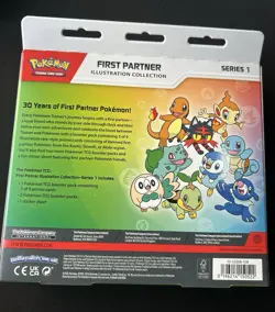 Pokemon TCG: First Partner Illustration Collection Series 1 Brand New Sealed - Image 2