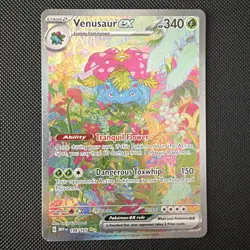 Venusaur ex 198/165 Special Illustration Rare S&V 151 2023 Pokemon NM #198 - Image 1