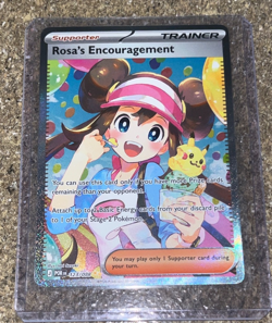 Rosa’s Encouragement 123/088 SIR Pokemon Perfect Order Full Art Card MINT 10 - Image 1