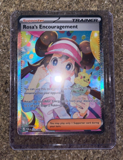 Rosa’s Encouragement 123/088 SIR Pokemon Perfect Order Full Art Card MINT 10 - Image 2