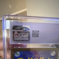 Pokemon TCG Ninetales Ruler of the Black Flame 110/108 Art Rare Holo CGC 9 - Image 3
