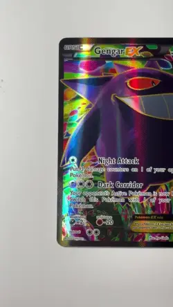 2014 Pokemon Gengar EX 114/119 XY Phantom Forces (Light Play Read Description) - Image 2