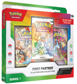 Pokemon TCG First Partner Illustration Collection Case (Lot of 6) **Pre-Order** - Image 3