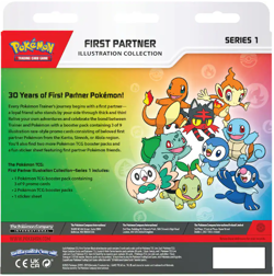 Pokemon TCG First Partner Illustration Collection Case (Lot of 6) **Pre-Order** - Image 4