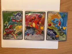 Pokemon TCG First Partner Illustration Collection Series 1 Kanto GEN 1 Starters✨ - Image 1
