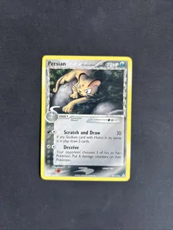 Pokemon TCG Persian EX Holon Phantoms 48/110 Regular Uncommon Non Holo - NM/LP - Image 1