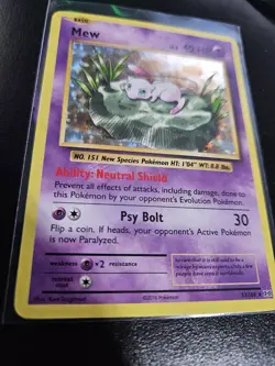 Pokemon 2016 XY Evolutions Mew 53/108 Holo Rare - LP - Image 2