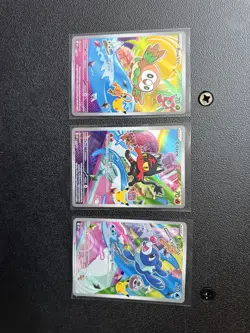 Pokemon 2026 First Partners Illustration Collection Promo Alola Starters - Image 1