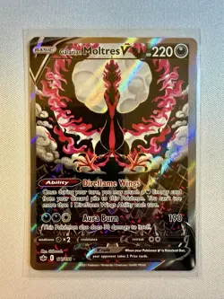 Galarian Moltres V 177/198 Alt Full Art | Pokemon Chilling Reign | NM 177/198 - Image 1