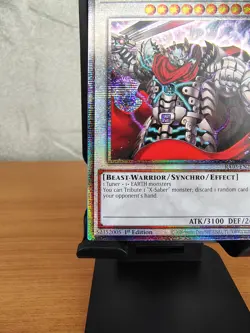 Yu-Gi-Oh XX-Saber Gottoms QUARTER CENTURY SECRET RARE Quarter Century Bonanza NM - Image 4