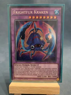 Yugioh Frightfur Kraken FUEN-EN020 Secret Rare 1st Edition NM/LP - Image 1