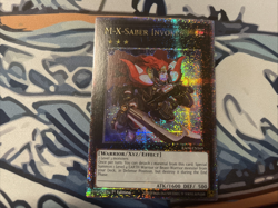 Yugioh M-X-Saber Invoker Quarter Century Secret Rare RA04-EN169 Near Mint - Image 1