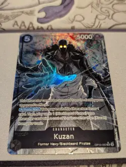 Kuzan OP10-082 SR Alt Art Parallel Royal Blood One Piece TCG NM English - Image 2