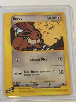 2003 Pokemon Skyridge Eevee #54/144 - Image 1